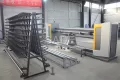 Hexagonal mesh machine