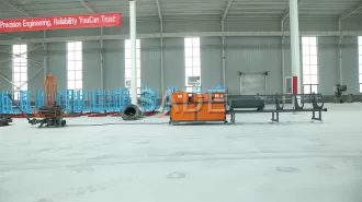 Straight wire machine